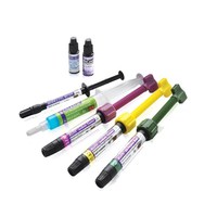 AELITE UNIVERSAL KIT универсальный НАБОР - композитная реставрационная система:

AELITE All-Purpose Body - универсальный микрогибридный композит (2 шпр. по 4гр) цвета А1 и А2,
AELITE Aesthetic Enamel - высокоэстетичный упрочненный наногибридный композит (3 шпр. по 4 гр) цвета А1, А2 и С2,
AELITE Aesthetic Enamel Incisal - высокоэстетичный упрочненный наногибридный композит (1 шпр. 4 гр) цвет Clear,
UNI-ETCH 32% с БАХ - полугелевая протравка (1 шпр. по 5гр),
ONE-STEP PLUS - универсальный наполненный адгезив (1 бут. 2 мл),
BisСover LV - жидкий герметик-полировщик (1 бут. 0,5 мл),
MODELING RESIN - моделировочная смола (1шпр 1,5 гр),
Аксессуары,
Инструкция
