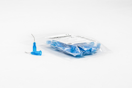 Disposable Syrige Tips Cannulae (50 Pkg, 22G, darkblue)