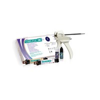 CORE-FLO DC KIT - НАБОР сверхпрочного культевого химического композита двойного отверждения


CORE-FLO DC - культевой композит двойного отверждения (2 сдвоенных шприца по 8гр), цвет Natural, Opaque White
Диспенсер для сдвоенных шприцов
UNI-ETCH 32% с БАХ - полугелевая протравка с антибактериальным агентом (1 шпр. 5 гр)
ONE-STEP - универсальный адгезив (1 бут. 2 мл)
